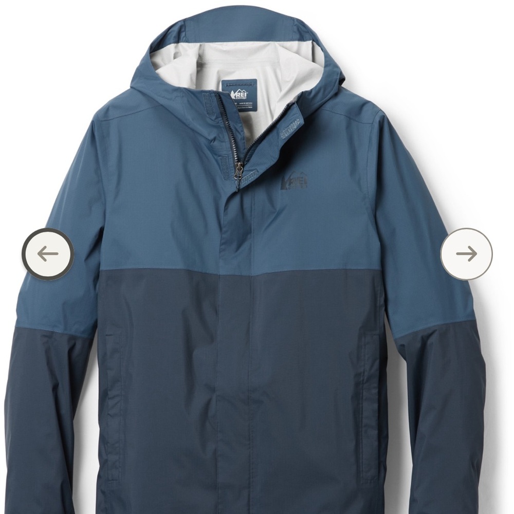 REI Co-op Rainier Rain Jacket SMALL *Worn Once*